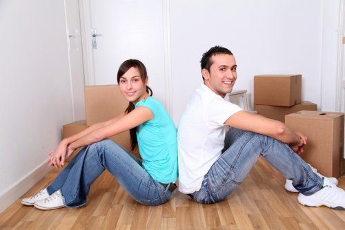 Happy customers after a smooth Hillingdon removal service