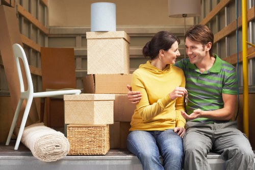 Packing furniture for safe transport